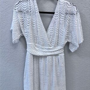 Lilly Pulitzer White Romper Dress